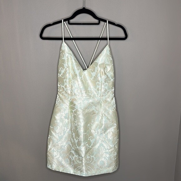 Free People Queen of Hearts Mini Dress size 4 - Picture 11 of 14